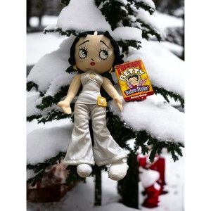 2010 Betty Boop Retro Stylin’ 1970’s Plush Doll Sugar Loaf 16" Gift